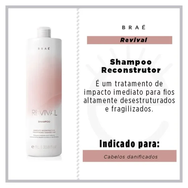 BRAE SHAMPOO REVIVAL 1 LITRO