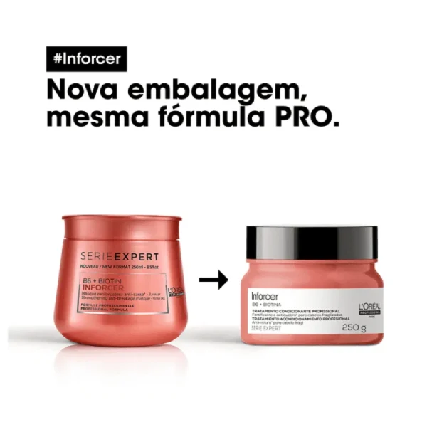 LOREAL MÁSCARA INFORCER 250G