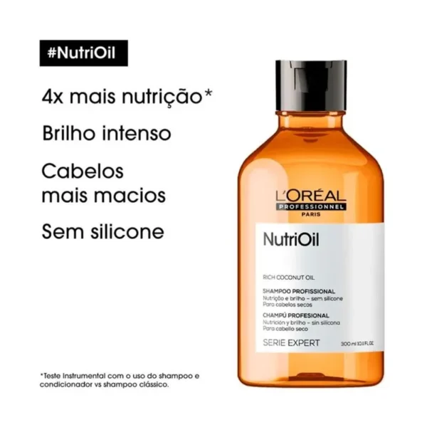 LOREAL SHAMPOO NUTRI OIL 300ML