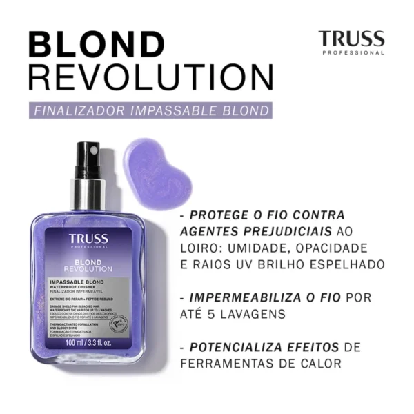 TRUSS BLOND REVOLUTION LEAVE IN