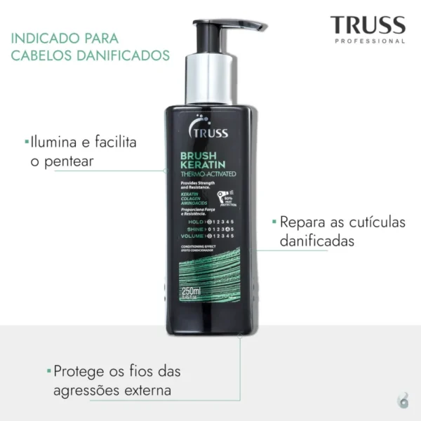 TRUSS BRUSH KERATIN 250G