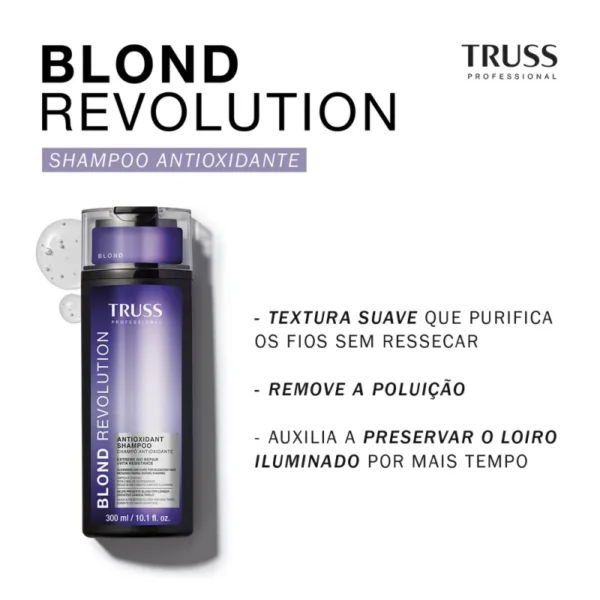 TRUSS SHAMPOO BLOND REVOLUTION 300ML